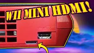 Adding HDMI to the Wii Mini is INCREDIBLE!