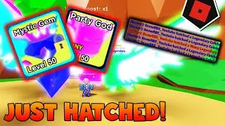 CLICKING LEGENDS SECRET PET HATCH CAUGHT ON CAM? | Roblox Clicking Legend