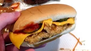 KFC! Crispy Dog Cheese & Cookies & Grilled Asia Gourmet Chicken