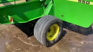 Пресс подборщик John Deere 550 N 2462