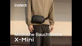 Inateck FB01002: Sling Bag X-Mini, with RFID Blocking, Water-resistant, for Women and Men