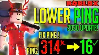 🔧How To Lower Ping In Roblox With Slow Internet ✅ Fix High Ping In Roblox 2020 *EASY METHODS*