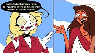 Charlie Meets God  • PART 2 😇😨 HAZBIN HOTEL COMIC DUB
