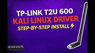 TP-Link AC600 T2U Driver Install on Latest Kali Linux 🔥 | Fix wlan0 Not Showing Error