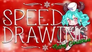 Speed Drawing Natalizio - 🎄BUON NATALE A TUTTI!🎄