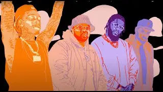 Wiz Khalifa, Big K.R.I.T., Smoke DZA, and Girl Talk  - Put You On (Animated Video)