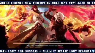 Mobile Legends Redeem Codes May 19, 2024-ML Redeem Codes Today! MLBB exorcist Event 2024💎💎💎