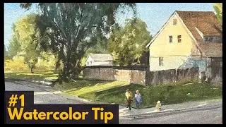 Painting Watercolor in Layers (How to paint light)