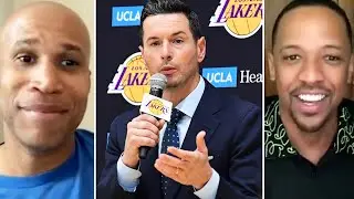 Thoughts on JJ Redick Becoming the Los Angeles Lakers Head Coach | Richard Jefferson & Channing Frye