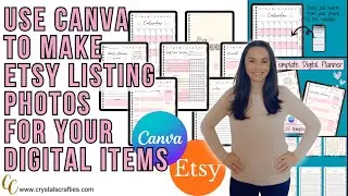 How to make Etsy Listing Photos for Digital Products