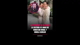 This is how the love story of Christian Nodal and Angela Aguilar really began.