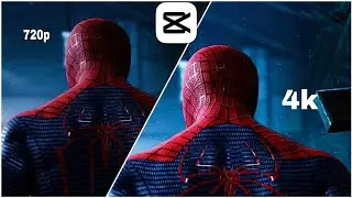 How to convert normal 720p video to 4k HD || capcut tutorials || 505 tech & edits