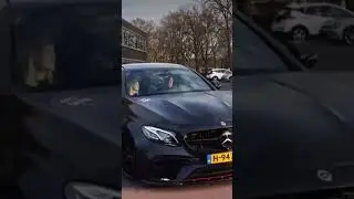 Mercedes-Benz E63 AMG инопланетный автомобиль