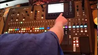 Behringer X32 Scene Save and Load