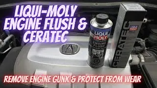 how to use liqui moly engine flush & ceratec