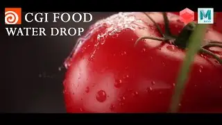 Houdini Drop Simulation CGI Food RnD Tomato
