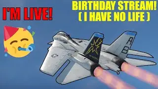 Birthday Stream Full VOD | War Thunder (ft. Joob & Walv1s)