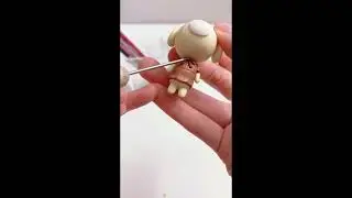 Polymer clay creative, Piggy from cartoon#0044