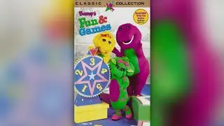 Barney’s Fun & Games [1996] - 1996 VHS Release