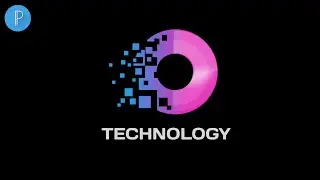Technology Logo Design in Mobile Pixellab | Professional Logo Design Pixellab | Technical Masood