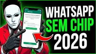 Como ter WHATSAPP SEM CHIP em 2026! (Passo a Passo)