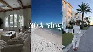 vlog: nba all star break in 30A Florida!