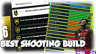 BEST SHARPSHOOTING SHOT CREATOR REBIRTH BUILD NBA 2K24