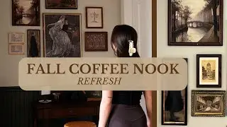 Cozy Fall Coffee Nook Makeover