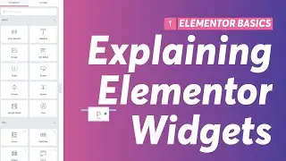 What are Elementor Widgets for Beginners Tutorial
