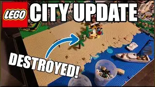 LEGO City Update! DESTROYING The Beach! Big Plans!