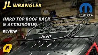 Mopar Roof Rack & Accessories for Jeep Wrangler JL & Gladiator JT with Hard top