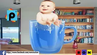 Baby in Cup | Photo Manipulation | PicsArt Photo Editing Tutorial HD