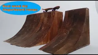 Finger board ramps