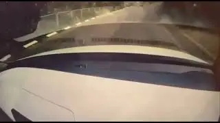 שניות מאסון תיעוד דרמטי מקריית שמונה טיל שנורה מדרום לבנון נופל בשטח העיר וכמעט פוגע ברכב שעבר במקום