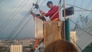Паттайя Парк, прыжок с башни