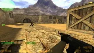 Play Counter-Strike 1.6 other on the map de-dust 2. CS PRO