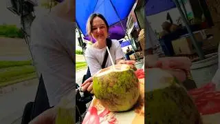 Мы сорвали куш и получили 45 дней!!! Пробуем кокос! 