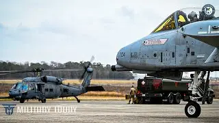 U.S. Airmen Conduct An Integrated Combat Turn