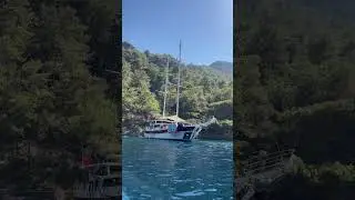Göcekte tekneye varış anımız⚓️🌊⛵️🔆 #göcek #teknedeyaşam #sealove #summer #sealife #tekneçekimleri