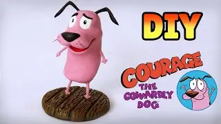 DIY: How to make Courage, The Cowardly Dog