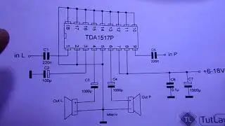 Нет звука телевизор Rolsen замена TDA1517P
