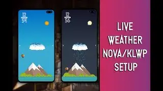 Best Android Theme of March 2019 (Live Weather Nova Setup)
