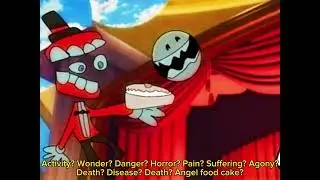 The amazing digital circus anime pilot 1995 “YOU PARASITE!” clip