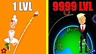 Golf Orbit! MAX LEVEL GOLF STRENGTH EVOLUTION! Orbit Golf Level 999? Pika Guyy