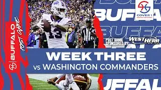 Buffalo Bills Postgame Show: Washington Commanders NFL Week 3 Recap | C1 BUF