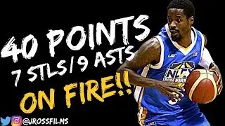 Manny Harris Full Highlights vs. TnT 10.25.2019 | 40 PTS, 7 STLS, 9 ASTS!