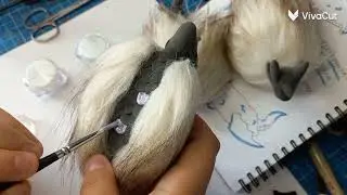 Мягкие дракошки-лепешки | How i made fluffy dragon figures