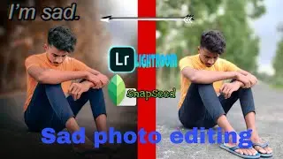 What kind of sad photo will be edited well on the phone...?@svaieditor55 #sadediting