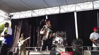 Andre Thierry and Zydeco Magic at Simi Valley Cajun & Blues Music Festival 2013