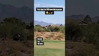 ⛳️My Son’s Tee Shot HIT THE FLAG‼️🎯 #golf #golfer #golfswing #golflife #prouddad #highschoolsports